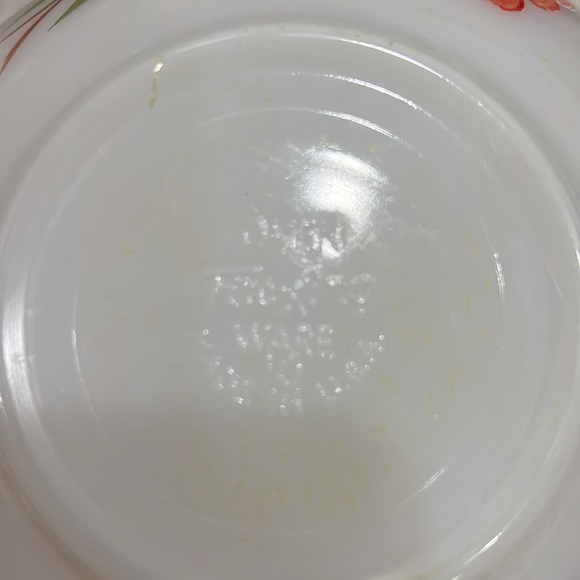 Fire King Gay Fad Hand Painted square Casserole and Bowl - Picture 6 of 14